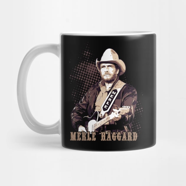 Merle Haggard by Degiab